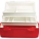 First Aid Case Red and White Portable