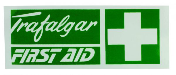 First Aid Kit Sticker 50x130mm