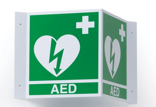 AED 3D Signage