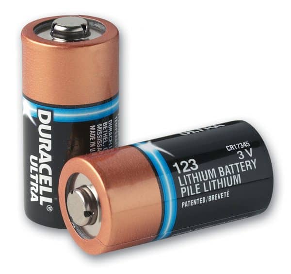 10x Lithium 123A Batteries used for ZOLL AED PLUS Defibrillator