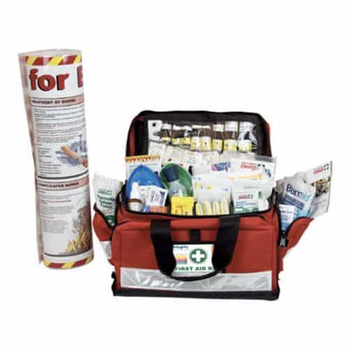 Burns Workplace First Aid Kit Portable Soft case