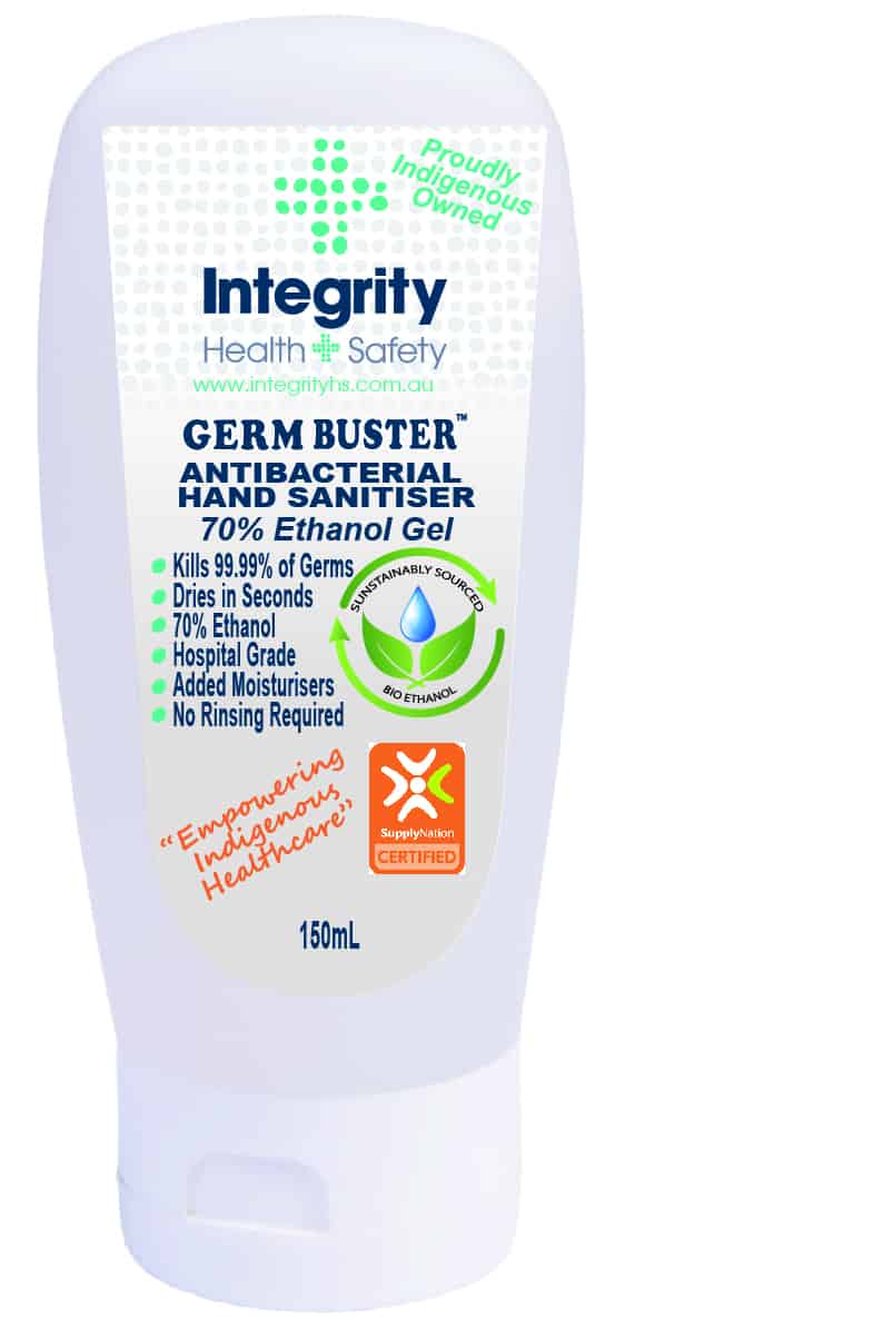 Germ Buster Antibacterial Hand Sanitiser 150ml Tube (Min order 24