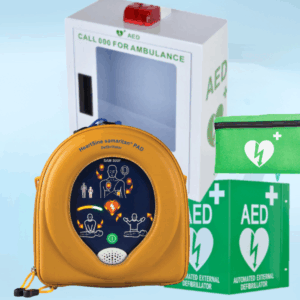 HeartSine Samaritan 500P, Cabinet Defibrillator Bundle