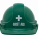 FIRST AID HARD HAT GREEN