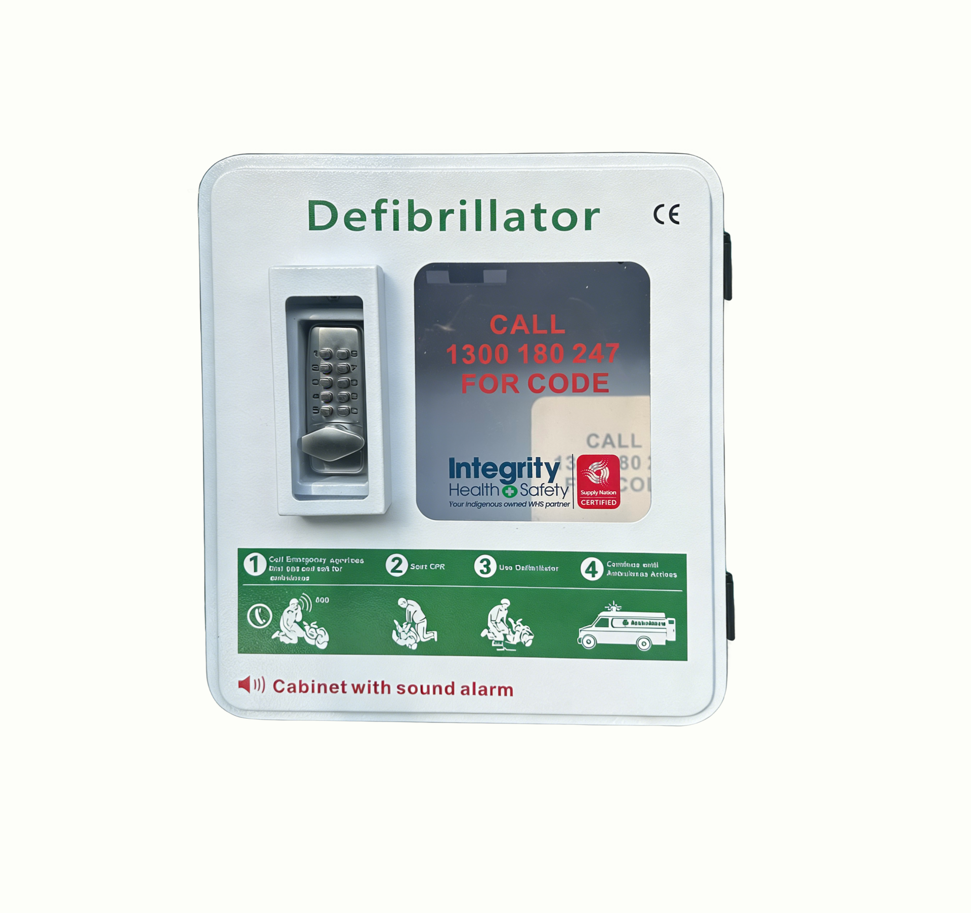 Outdoor Defibrillator Cabinet with Keypad - Image 4