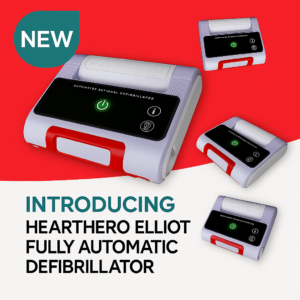 HeartHero Elliot Fully Automatic Defibrillator