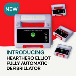 HeartHero Elliot Fully Automatic Defibrillator